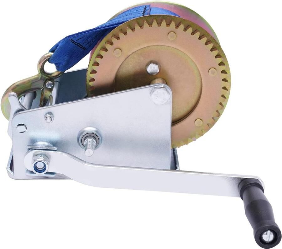 Handlier lier kabellier 1588 kg professionele riemlier bootlier 10 m handlier lier voor industriële en landbouwdoeleinden