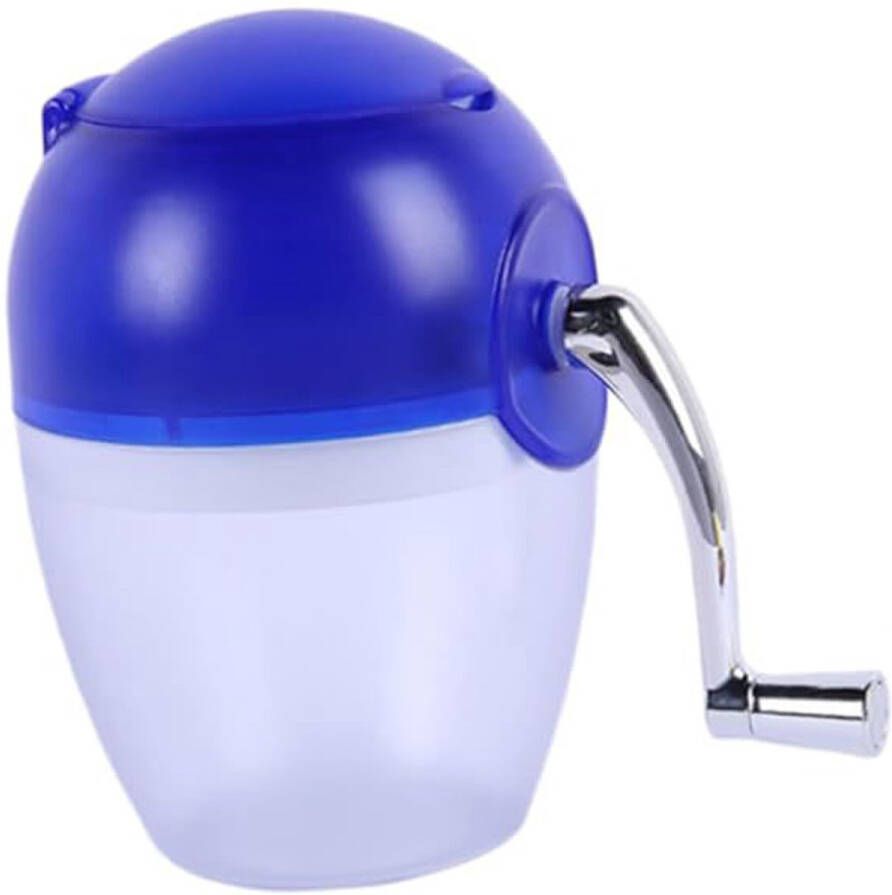 Handmatig Handzwengel Smoothiemaker IJscrusher Geen elektriciteit nodig Blauw