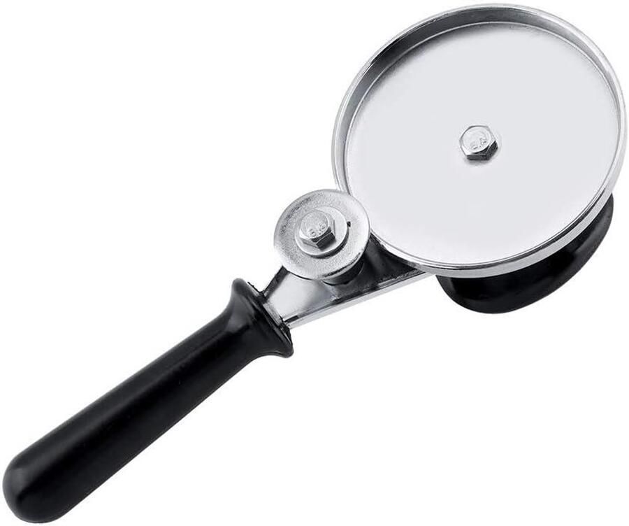 Handmatige Blikkensluiter Potten Afsluiter Keuken Organiseren Hefboomprincipe Bediening 22 cm Zilver