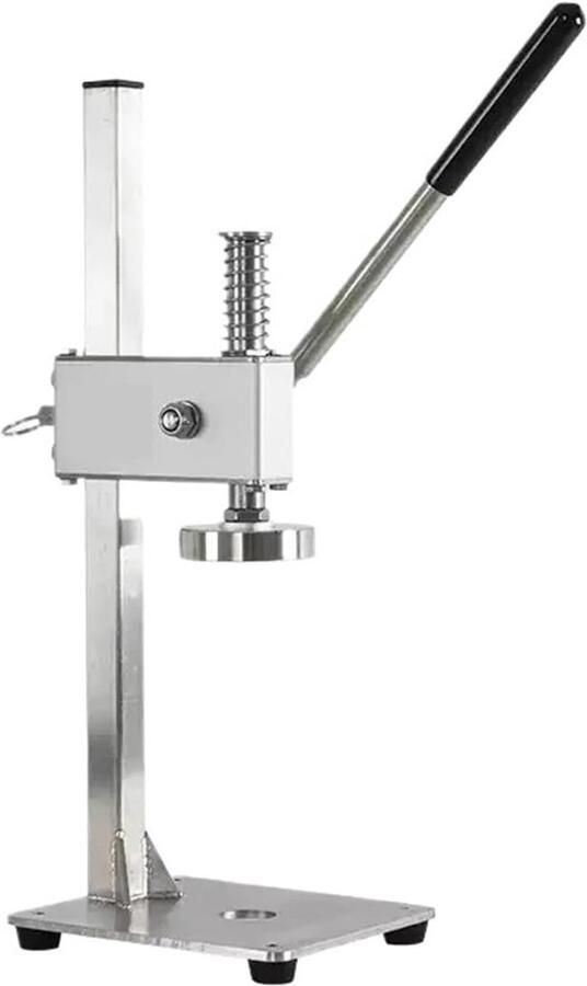 Handmatige Bliksluitmachine Can Sealer Flessen Afsluiten Semi-automatisch Ontwerp 16x22x45 cm One Color