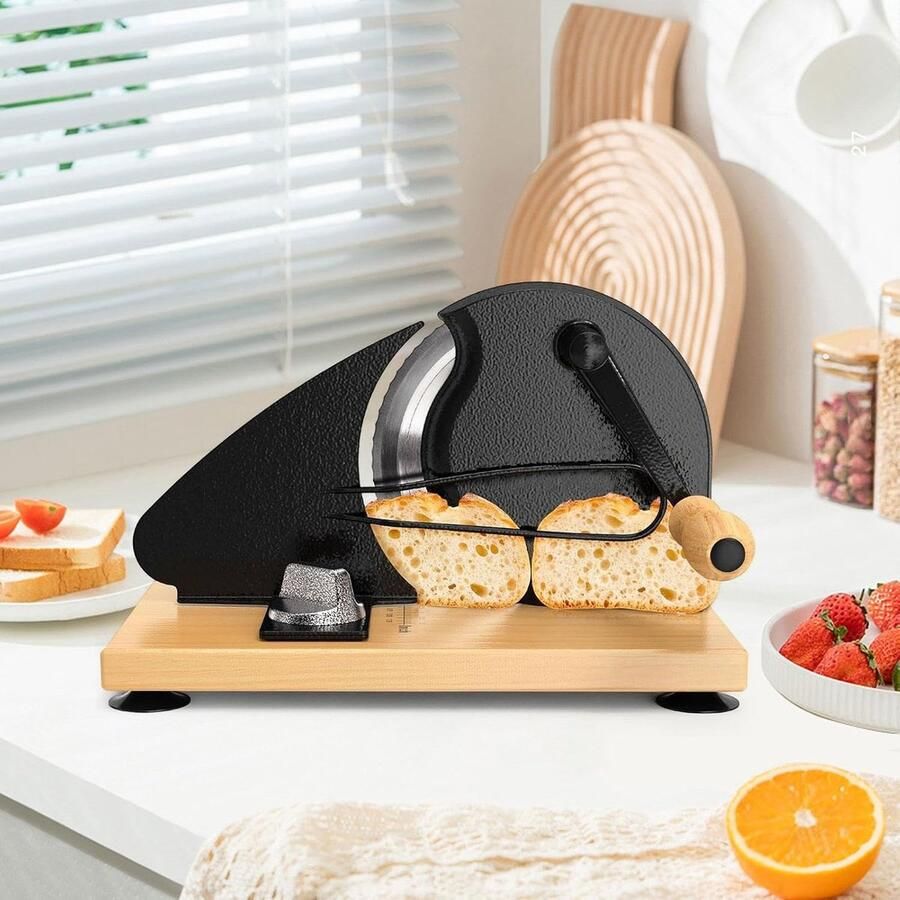 Handmatige Broodsnijder Brood Slicer Uniforme Plakjes Verstelbare Breedte 30 x 20 x 19 cm