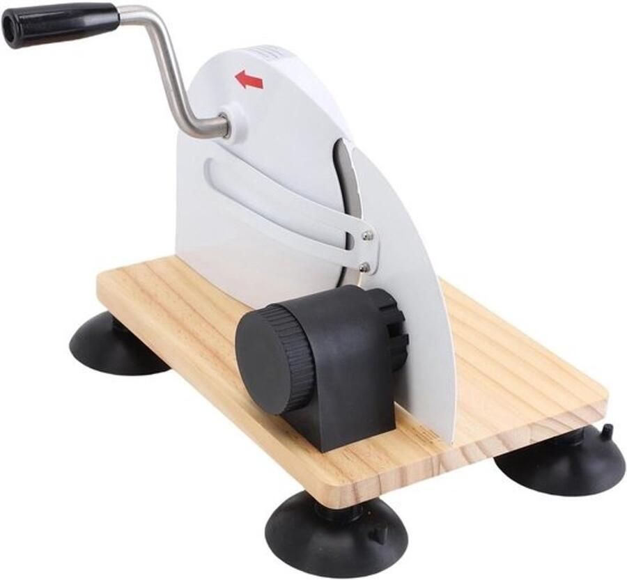 Handmatige Broodsnijder Broodgereedschap Keuken Gelijkmatig Brood Snijden Stabiele Zuigbasis 37 Centimeter Metaal