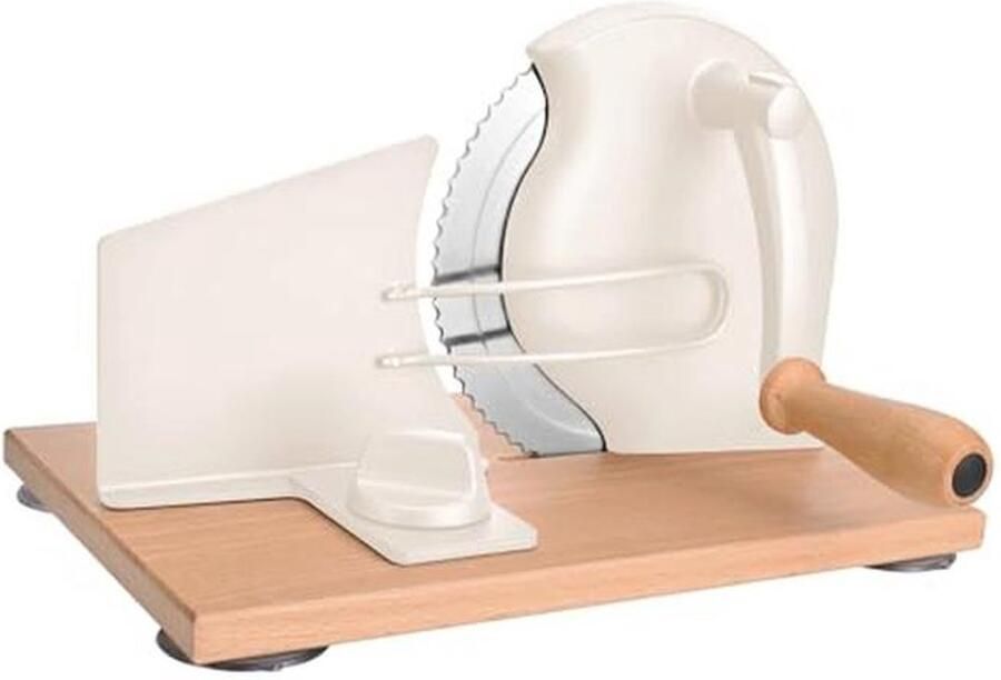 Handmatige Broodsnijmachine met Instelbare Dikte Duurzaam en Efficiënt