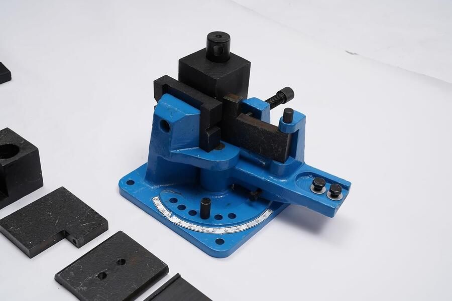 Handmatige buigmachine hoekbuigmachine 120 graden universele buighoek hoekbuigmachine buiginrichting buisbuigmachine handmatige metalen buigmachine voor plat staal rond staal vierkant