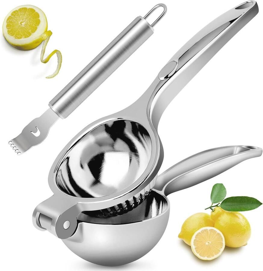 Handmatige citroenpers met ergonomische grip Hoogwaardige citruspers voor sapextractie