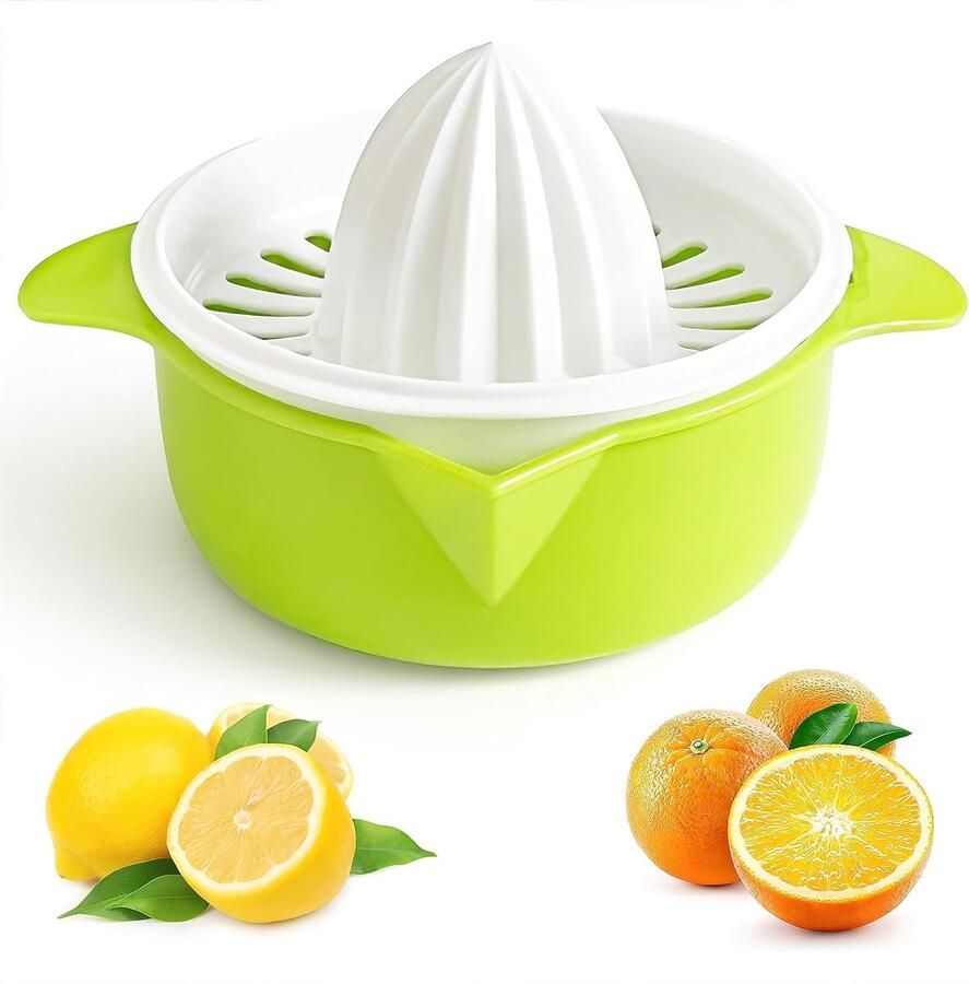 Handmatige citruspers citroenpers sinaasappelpers met schenktuit 15 5*8 5 cm
