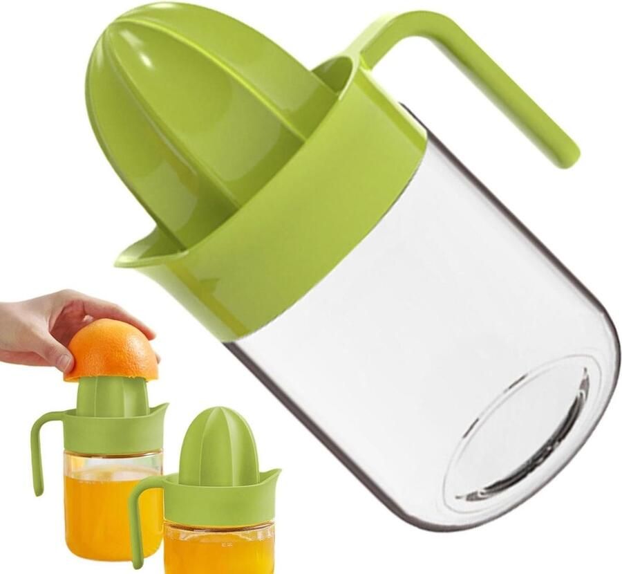 Handmatige Citruspers Fruitpers Sap Extraheren Efficiënte Extractie 450 ml Meerkleurig