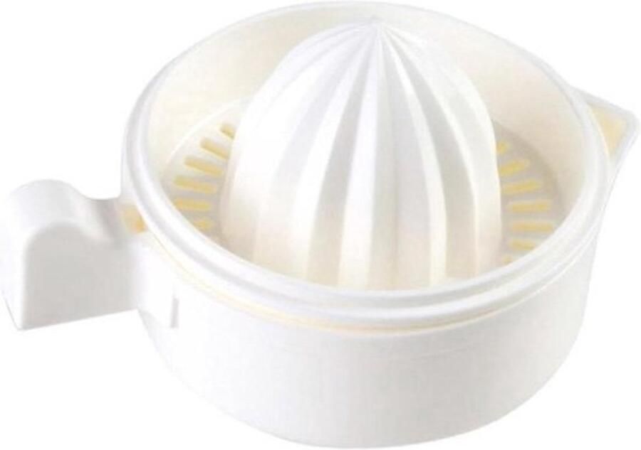 Handmatige Citruspers Fruitpers Sapmaker Verse Sap Maken Met Schenktuit 200 ml Container Wit