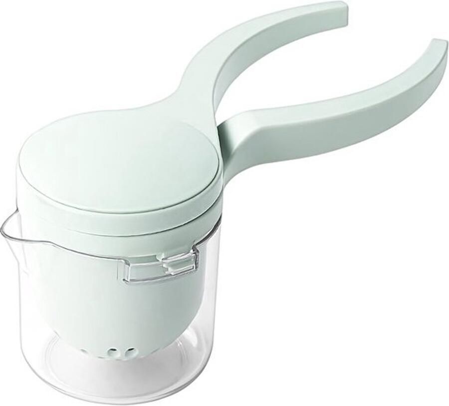 Handmatige Citruspers Sap Maker Verse Sapjes Maken Antislip Bodem 11.4 x 12 x 11.4 cm Groen