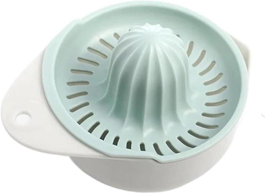 Handmatige Citruspers Sapcentrifuge Keuken Vers Sap Maken Verhoogt Sapopbrengst 10x10x10 mm Blauw