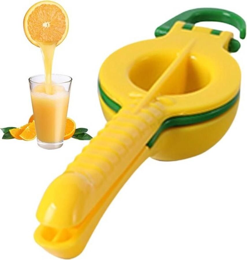 Handmatige citruspers Sapmaker Voor vers sap Met antislipbasis 25.5 cm lang