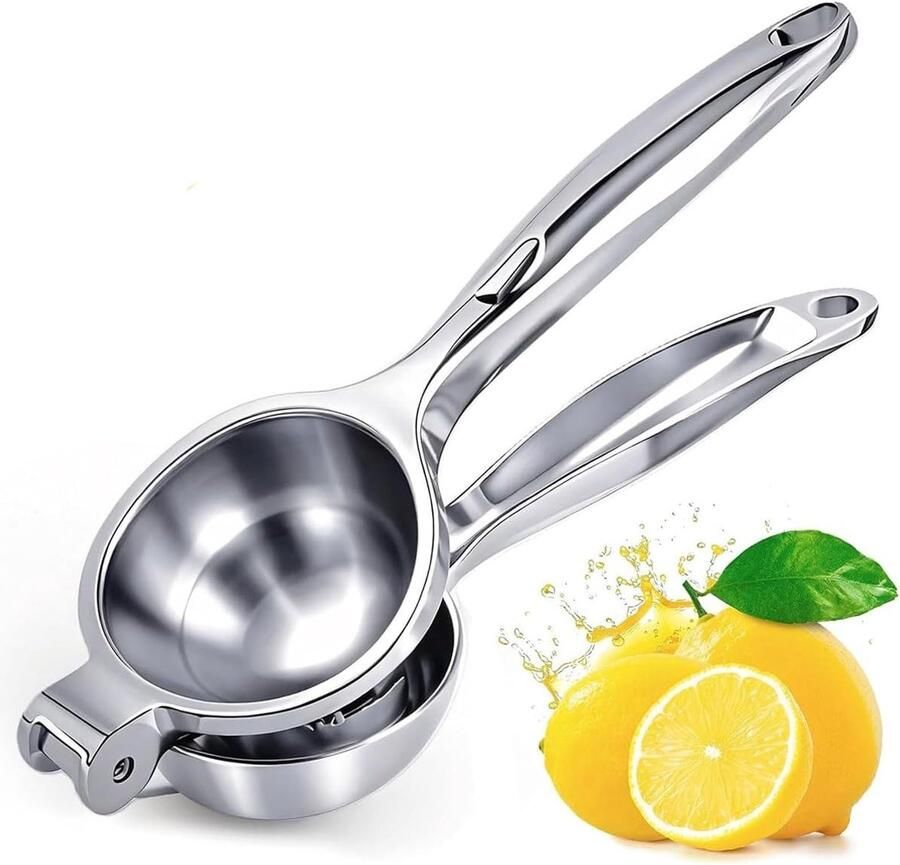 Handmatige Citruspers van RVS Ideaal voor Sinaasappels en Granaatappels Duurzaam en Vaatwasmachinebestendig Perfect voor Versgeperst Fruit