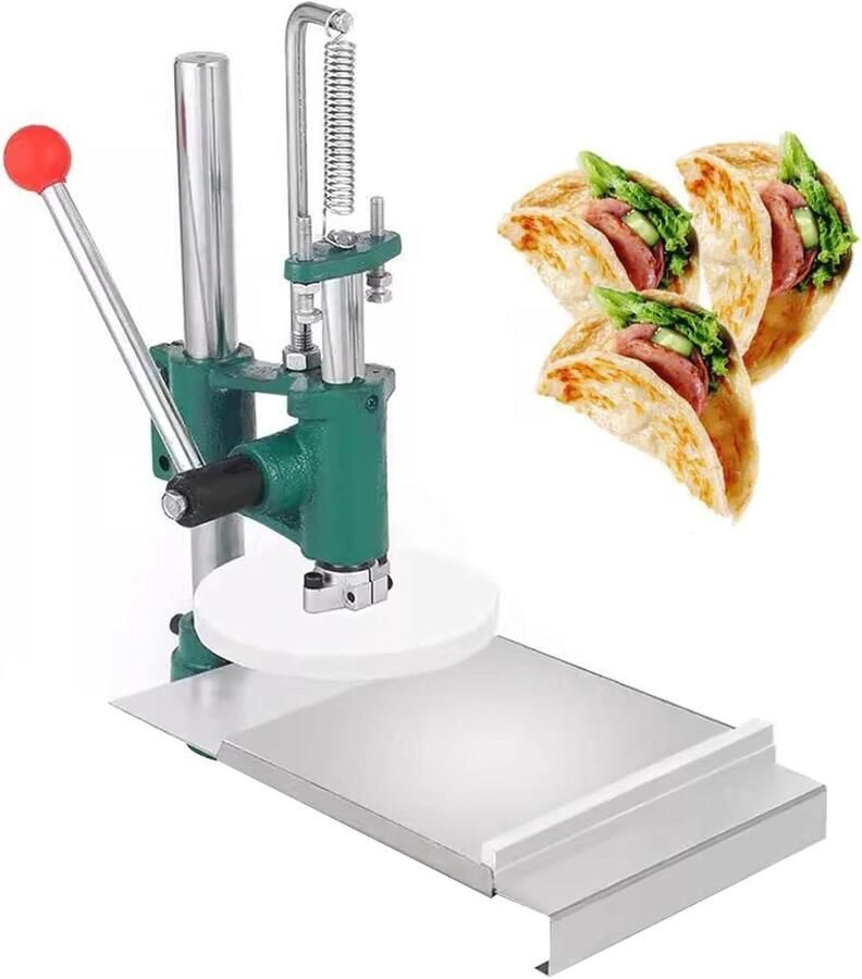 Handmatige Deegroller Deegpers Machine Zelfgemaakte Pasta Maken Verstelbare Deegdikte 16 cm Zilver