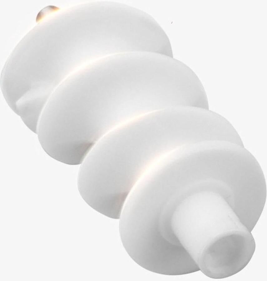 Handmatige Gehaktmolen Keukenmachine Voedselhakker Vlees Malen Afneembaar Ontwerp 22cm x 11cm Wit