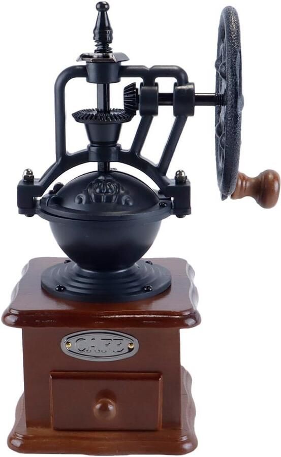 Handmatige Houten Koffiemolen Vintage Stijl voor Gemalen Koffie