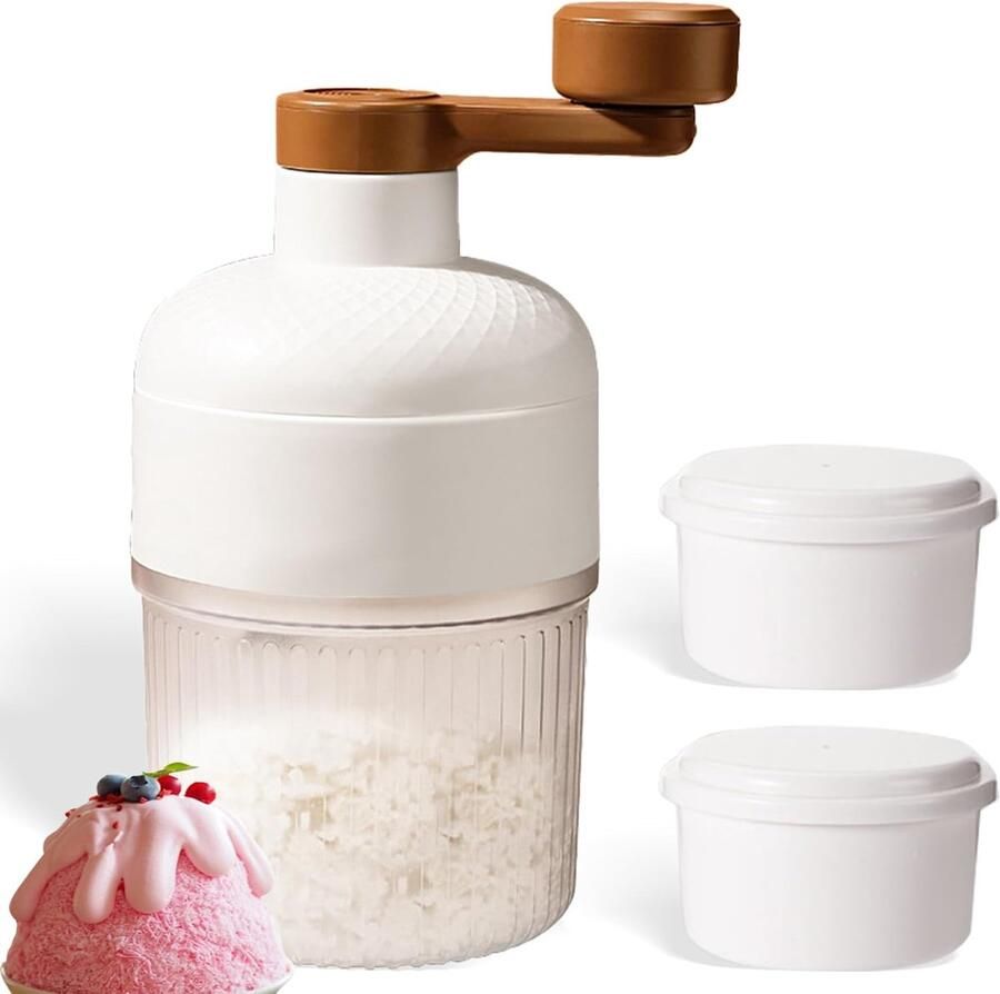 Handmatige Ijsbreker Efficiënte IJsmachine Zonder Elektriciteit Voor Sneeuwijs Inclusief 2 Ijsblokjesvormen Ideaal Voor Kamperen & Thuisgebruik