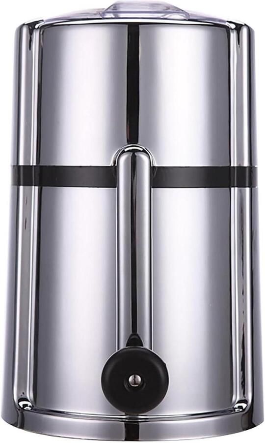 Handmatige IJscrusher IJs Blender Drankjes Maken Transparant Deksel Compact Ontwerp Transparant