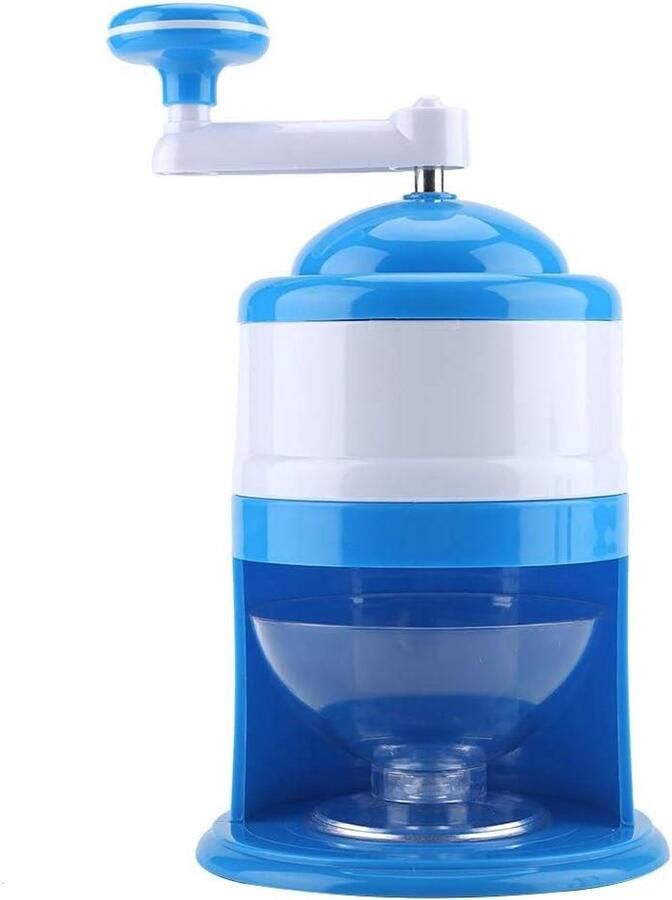 Handmatige IJsmachine IJsbreker Sneeuwkegel Desserts Maken Snel IJs Vermalen 155 x 275 cm Blauw