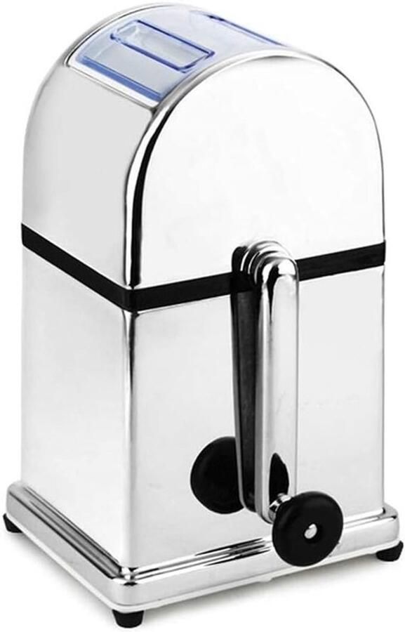 Handmatige ijsmachine IJscrusher schaafmachine Cocktails maken Draagbaar en handzaam ontwerp 1.5 kg
