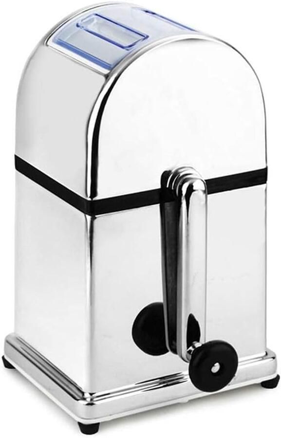 Handmatige ijsmachine IJscrusher schaafmachine Cocktails maken Draagbaar en handzaam ontwerp 1.5 kg