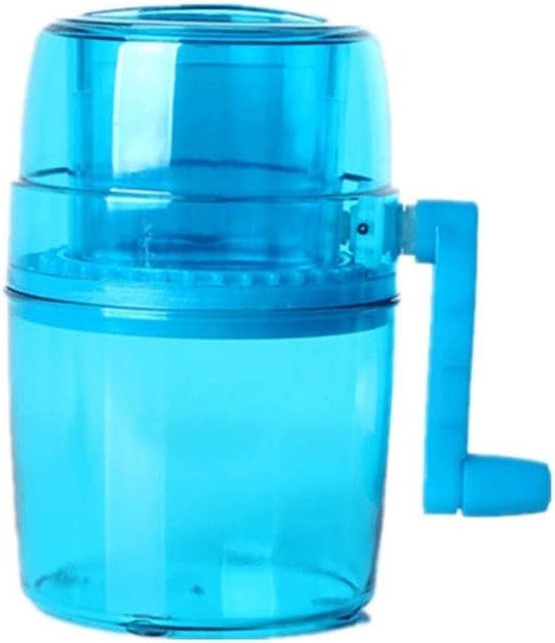 Handmatige IJsmachine IJscrusher Sneeuwkegel Drankjes Bereiden Roestvrijstalen Mes