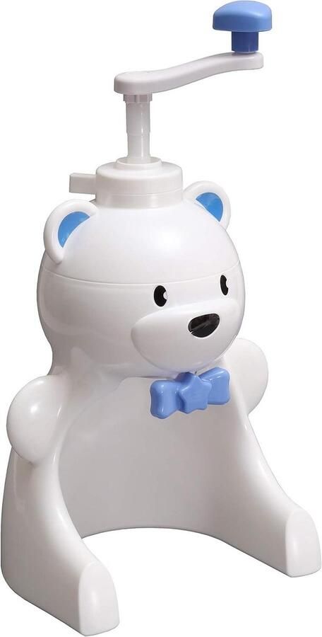 Handmatige IJsmachine Ijsmaker Hakken Cocktails Maken Zonder Elektriciteit 21 x 21 x 34.5cm Wit