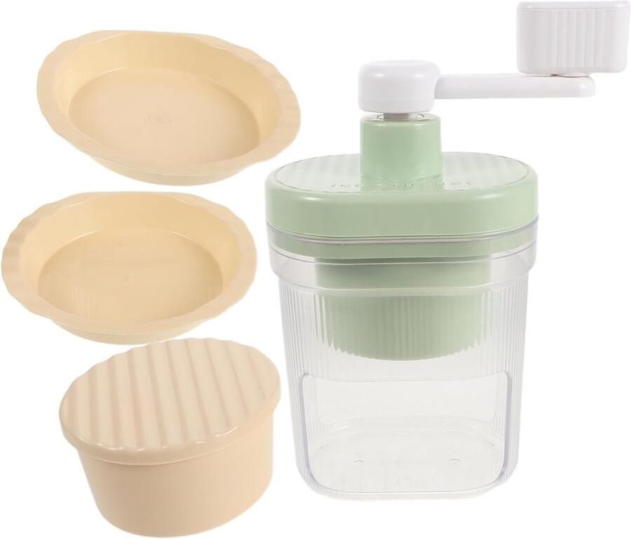 Handmatige Ijsschaafmachine Ijsbreker IJscrusher Drankjes en Desserts Geen Stroom Nodig 23 x 125 x 95 cm