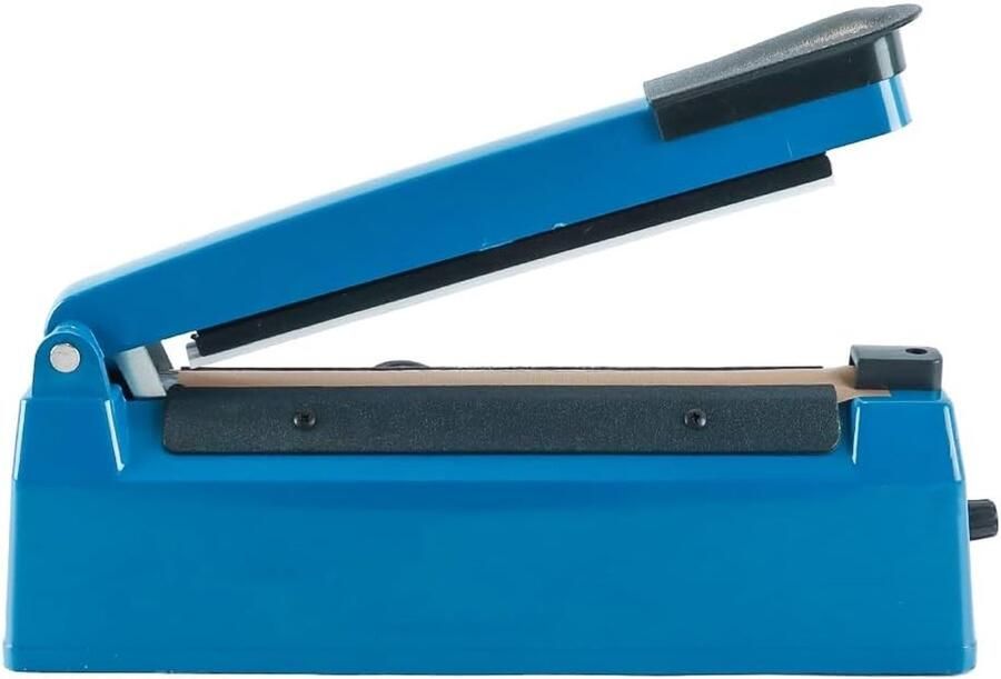 Handmatige Impulsheatsealer Blauw 200 mm Duurzaam Tafelmodel voor Verpakken