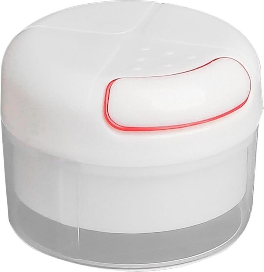 Handmatige Keukenmachine Knoflookhakker Groentehakker Ingrediënten Snijden Compact Ruimtebesparend 8.5x8.5x6.5 cm Meerkleurig