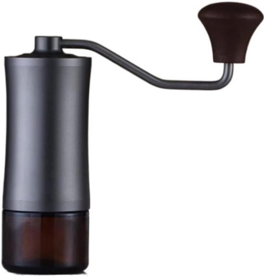 Handmatige Koffiemolen Bonenmaler Keuken Verse Koffie Zetten Antislip Ontwerp 14.8 x 5.4 cm Zilver