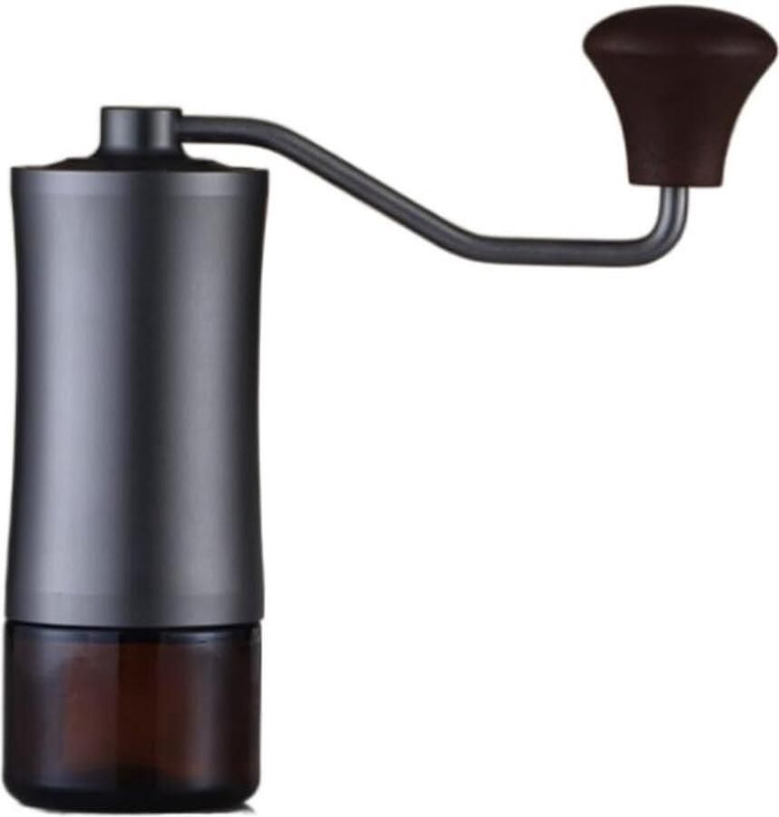 Handmatige Koffiemolen Bonenmaler Keuken Verse Koffie Zetten Antislip Ontwerp 14.8 x 5.4 cm Zilver