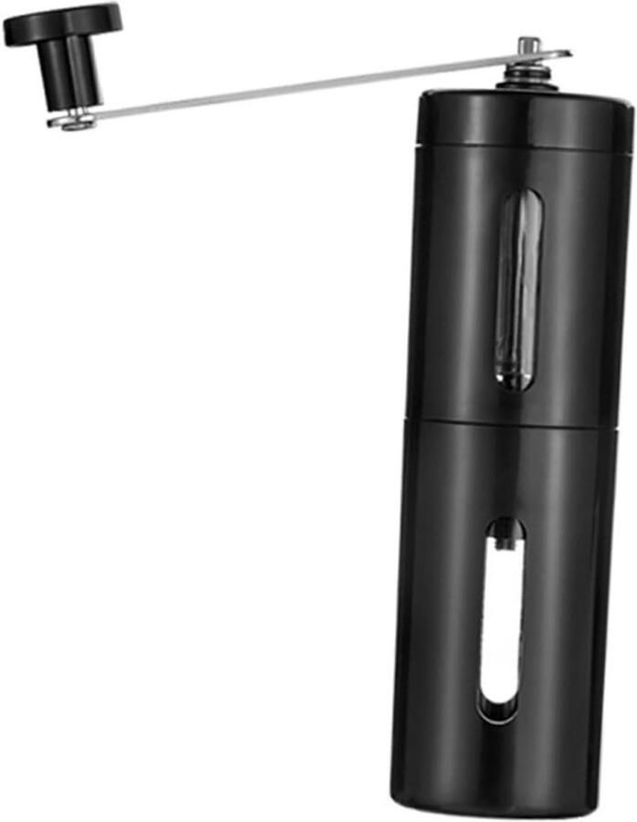 Handmatige Koffiemolen Bonenmaler Kruidenmolen Verse Koffie Maken Verstelbare Maalgraad 19x14x5.5cm Zwart