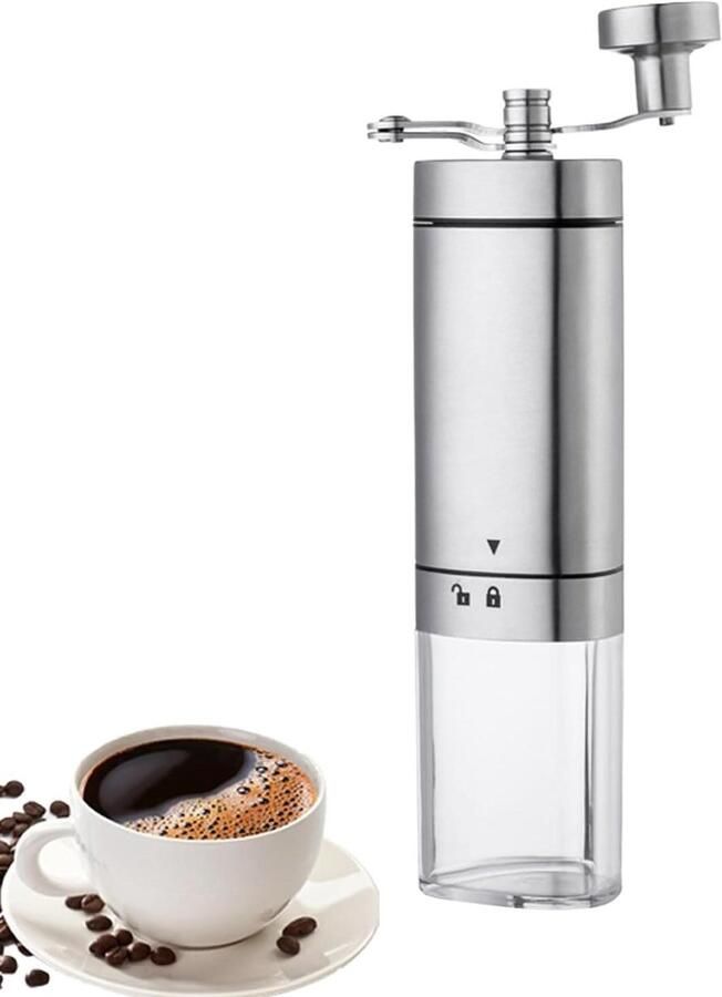 Handmatige koffiemolen draagbare handmolen voor koffiebonen lichte molen voor restaurant woning camping keuken barbecue reizen tuin perfect voor woning en barbecue