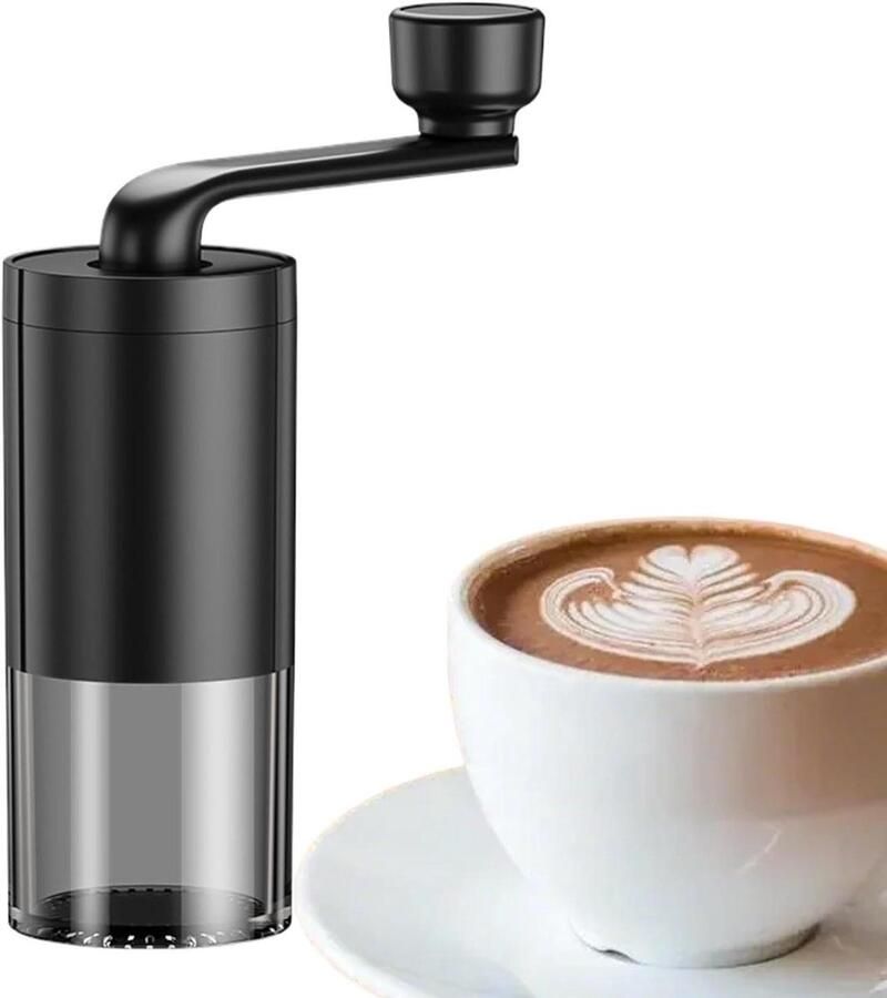 Handmatige Koffiemolen Draagbare Molen Verse Koffie Keramische Maalschijf 36 gram Capaciteit Zwart