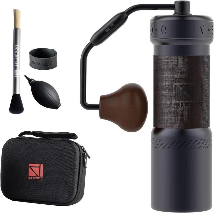 Handmatige Koffiemolen Handmatig Verse Koffie Zetten Externe Instelling 35-40g Grijs