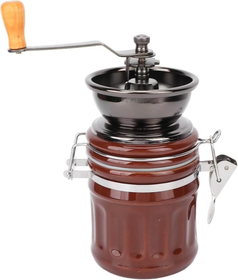 Handmatige Koffiemolen Keramische Molen Verse Koffie Hittevrij Malen 150g Capaciteit Vintage Stijl