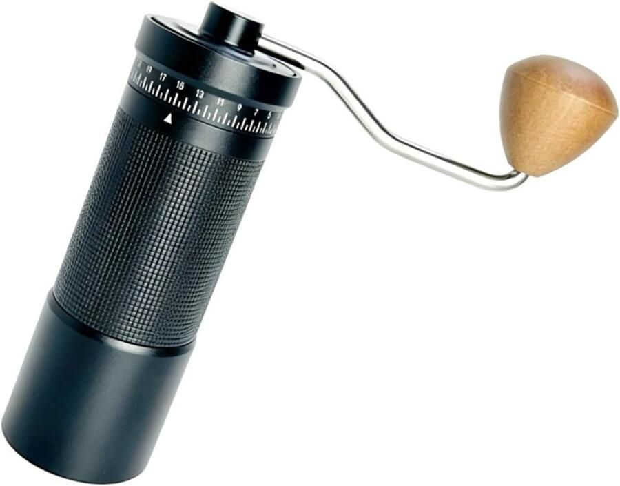 Handmatige Koffiemolen Koffie Malen Verse Koffie Verstelbare Grofheid 5.2 x 15.6 cm Metaal