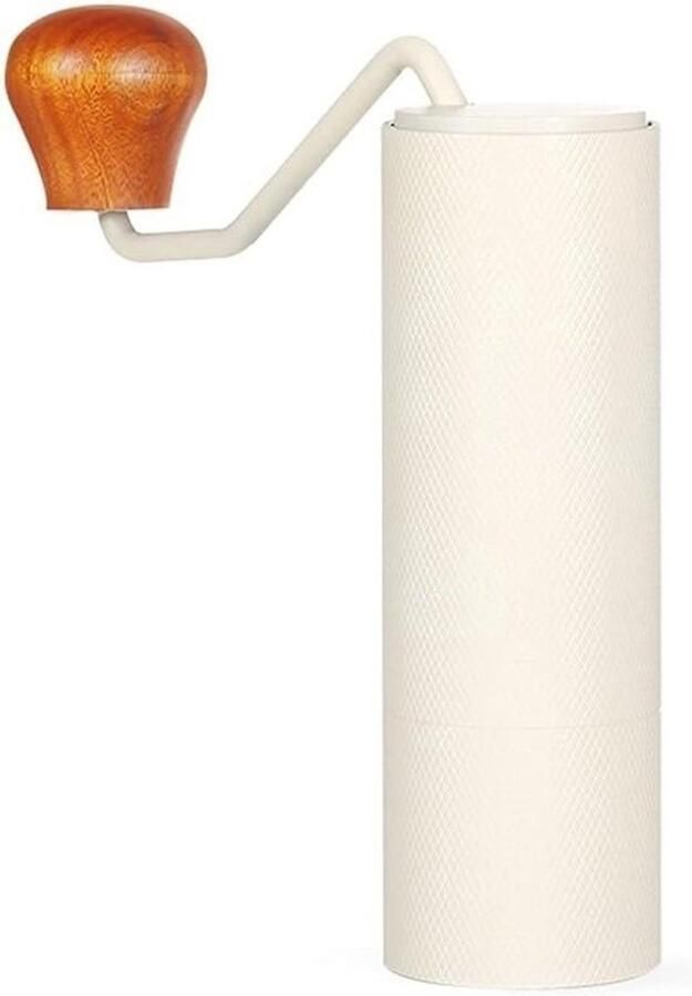 Handmatige Koffiemolen Koffiebonen Molen Verse Koffie Maken Stille Slijpmachine 25g Capaciteit Zilver