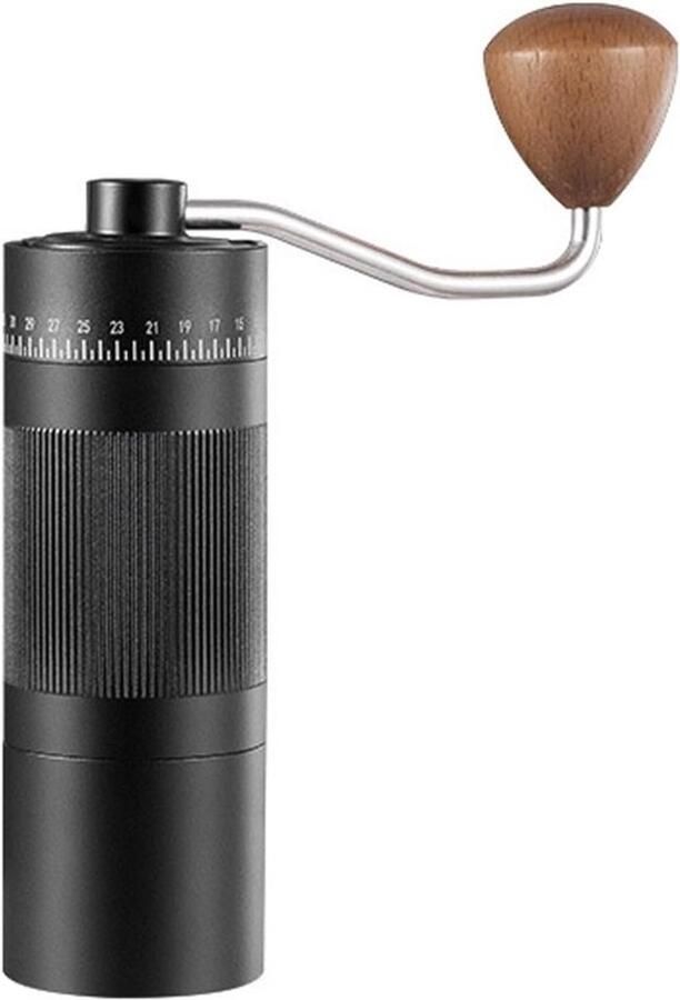 Handmatige Koffiemolen Koffiebonenmolen Verse Koffie 55 Instellingen 18.5x15x14.1cm Zwart