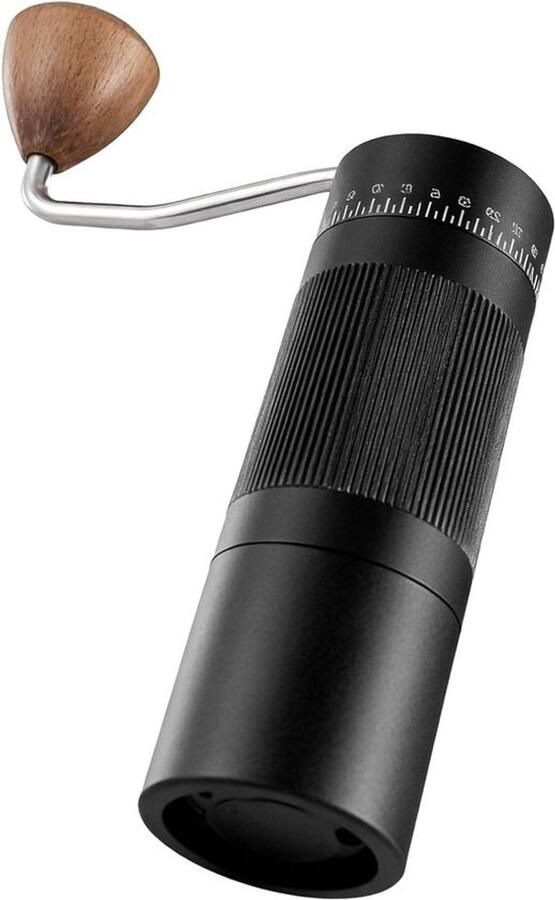 Handmatige Koffiemolen Koffiebonenmolen Verse Koffie 55 Instellingen 22g Capaciteit Zwart