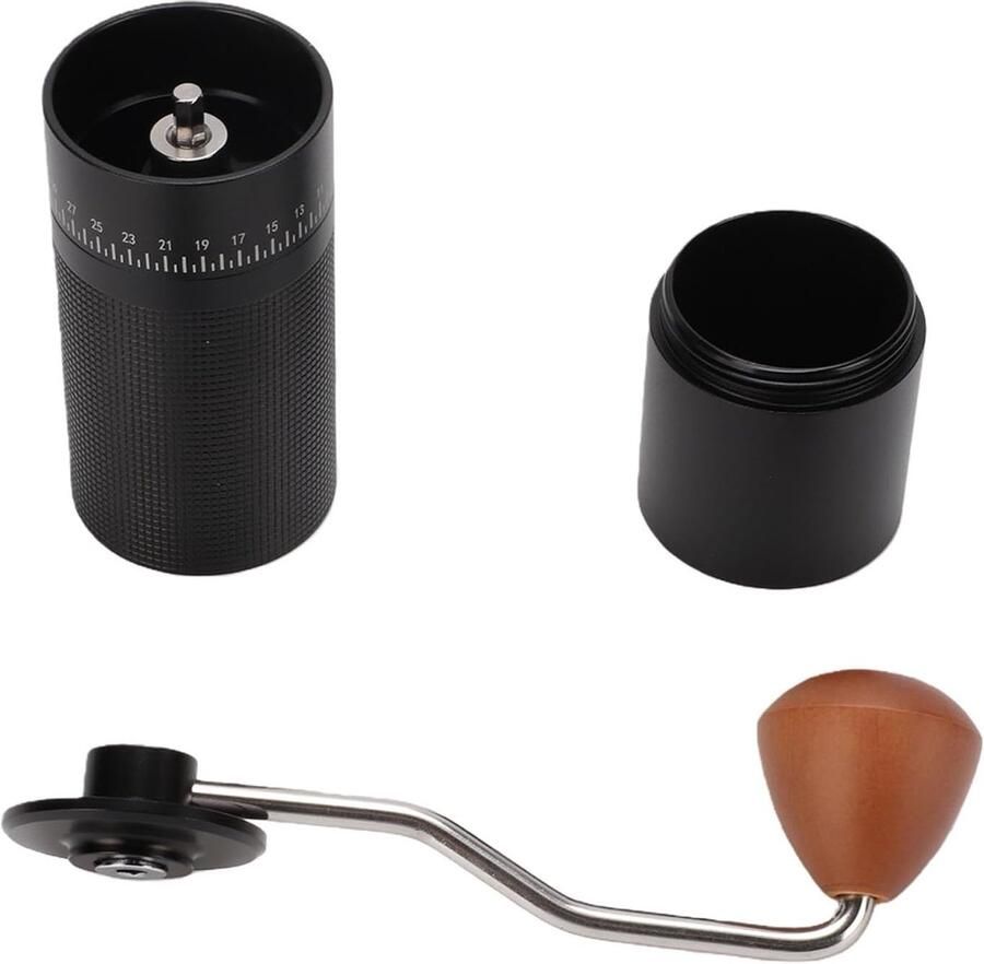 Handmatige Koffiemolen Koffiebonenmolen Verse Koffie Maken Verstelbare Maalgraad 25g Capaciteit Metaal