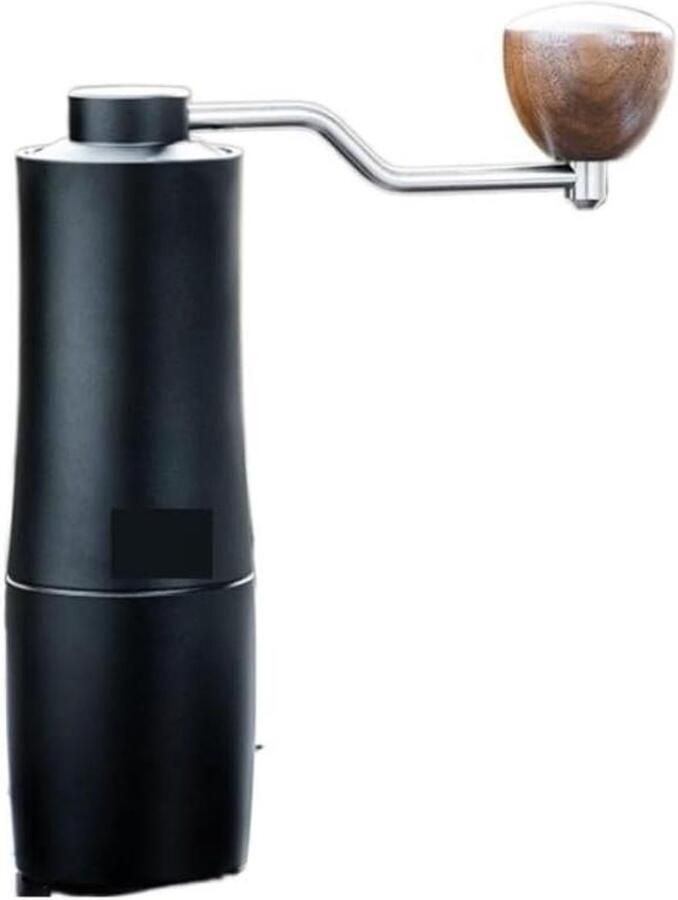 Handmatige Koffiemolen Koffieboon Frees Verse Koffie Zetten Roestvrijstalen Braam 18 x 5.2 cm Zwart