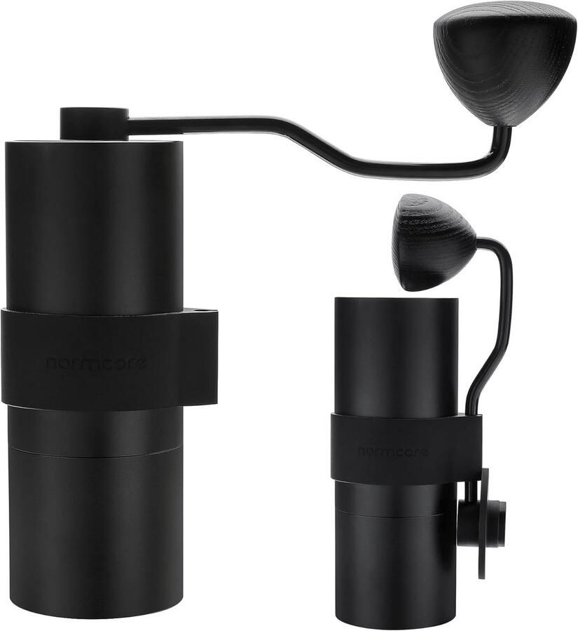 Handmatige Koffiemolen met Conische Keramische Maalschijven Instelbare Maalgraad Draagbaar