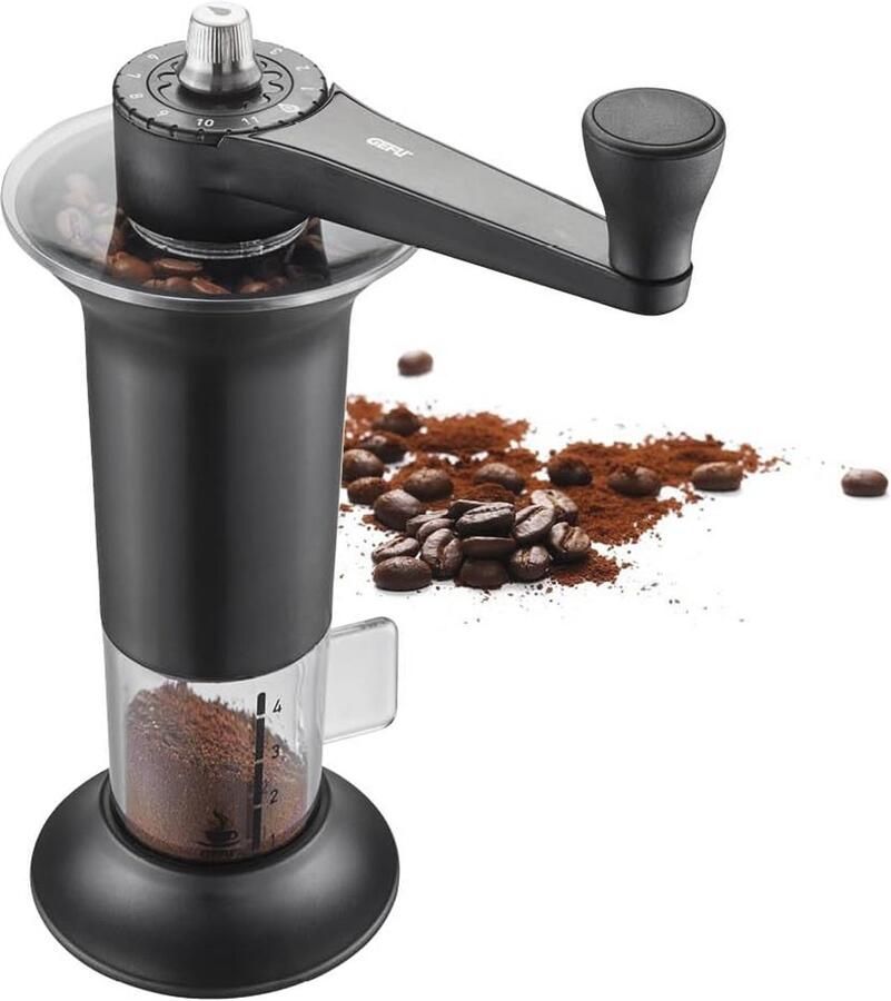 Handmatige Koffiemolen met Keramisch Maalwerk en 11 Maalstanden