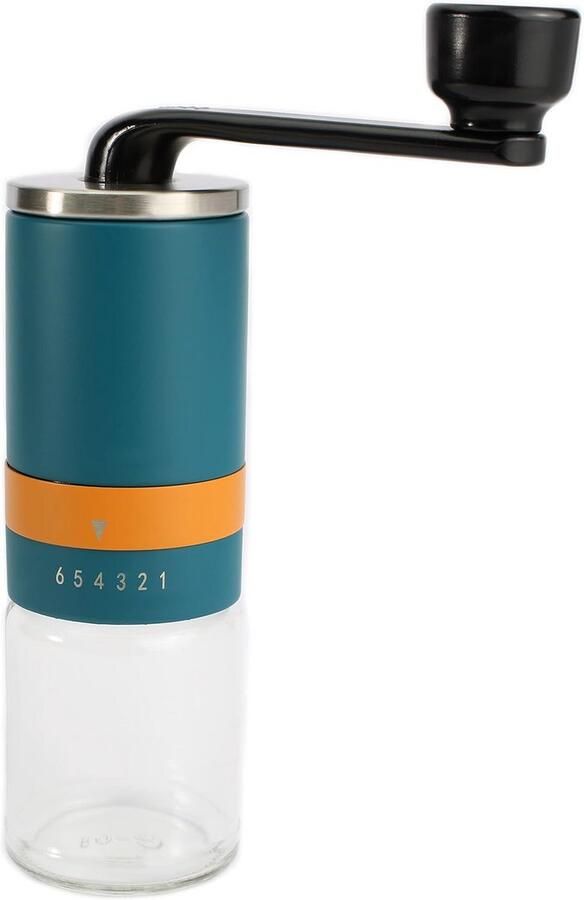 Handmatige Koffiemolen met Keramisch Maalwerk en 6 Instellingen