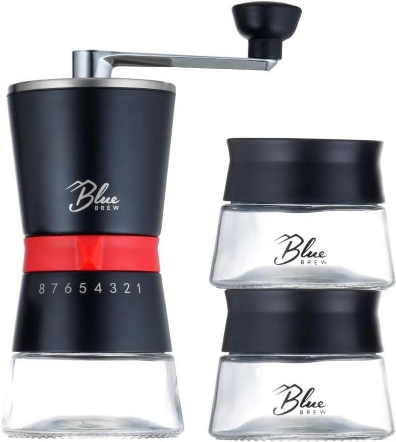 Handmatige Koffiemolen met Keramische Burr: Nauwkeurig Malang Compact & Draagbaar