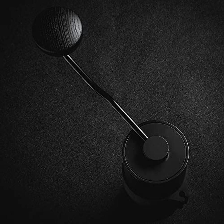 Handmatige koffiemolen met verstelbare instellingen RVS conische maalschijven voor AeroPress espresso pouring en French press - Foto 2