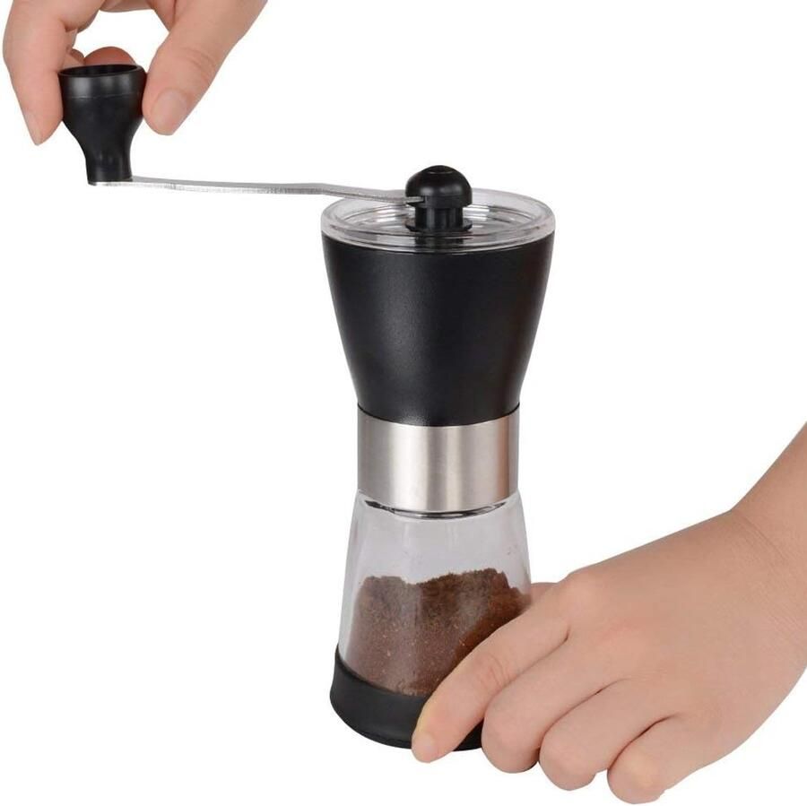 Handmatige Koffiemolen Nylon Koffiemolen Verse Koffie Zetten Conische Keramische Slijper N.v.t. Roestvrij Staal