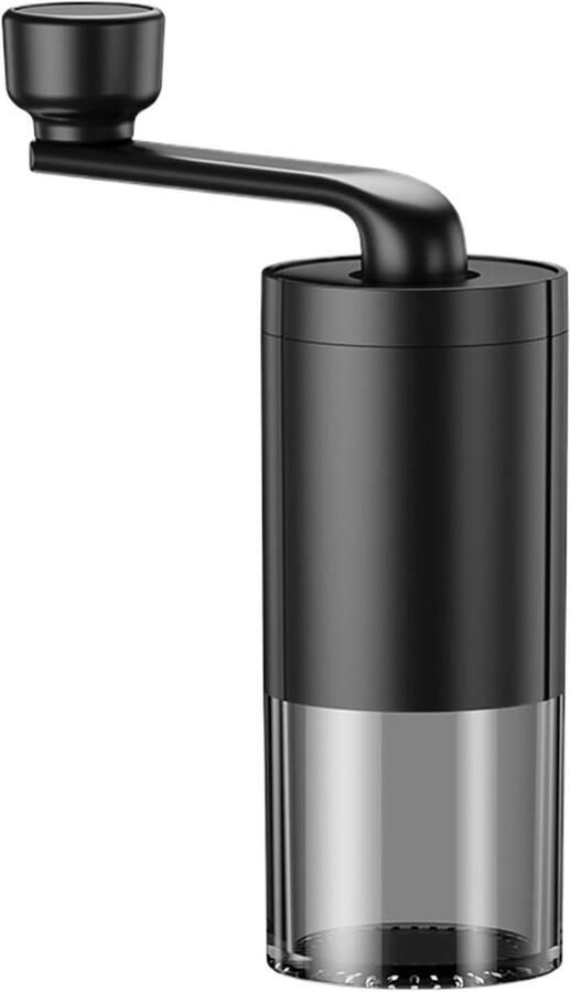 Handmatige Koffiemolen Stille Burr Molen Verse Koffie Zetten Keramische Maalschijf 36g Capaciteit Zwart