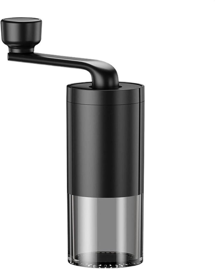 Handmatige Koffiemolen Stille Molen Verse Koffie Keramische Maalschijf 36g Capaciteit Zilver Zwart